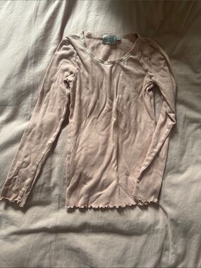 Wheat ribbed top